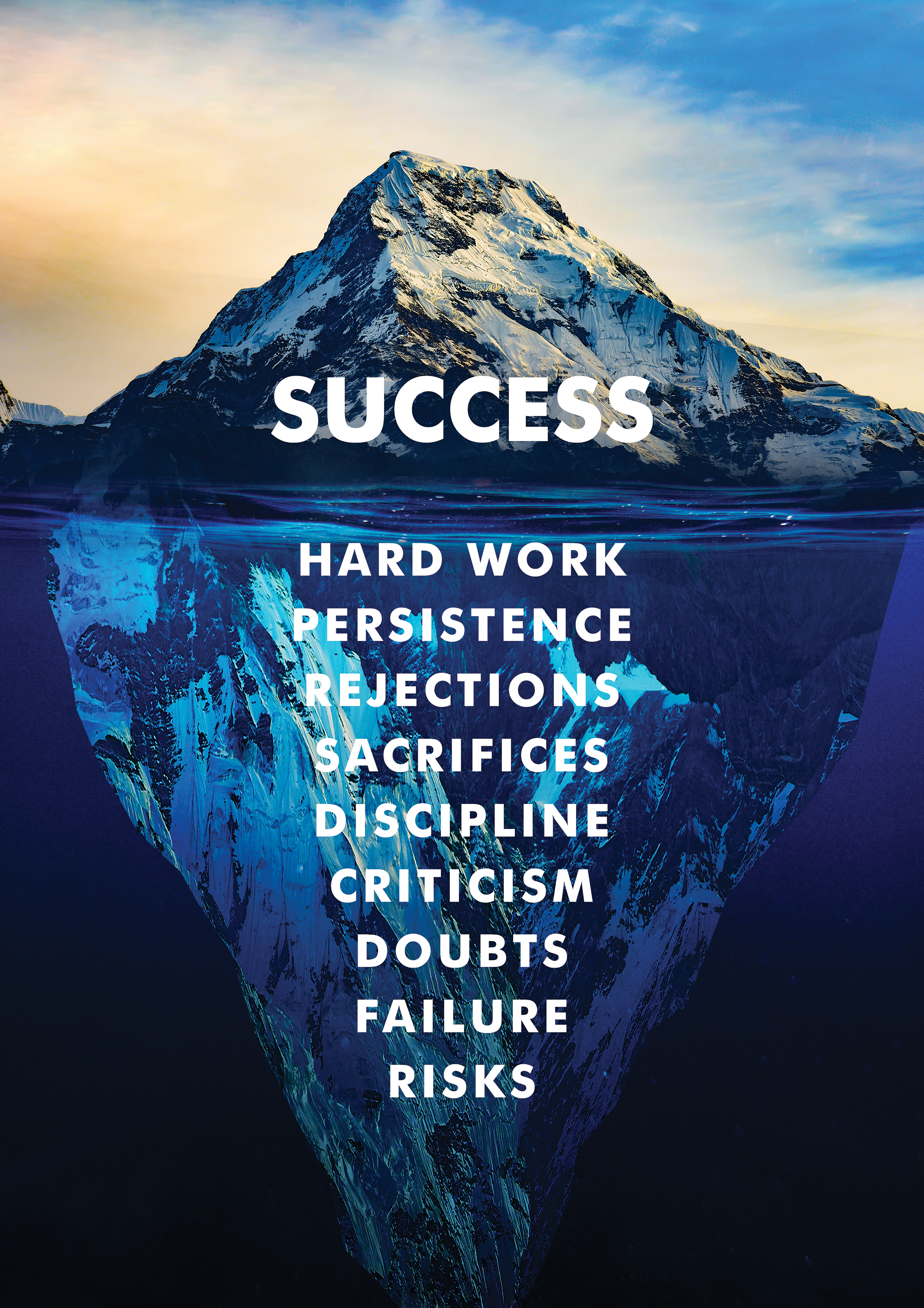 Success metal poster artwork